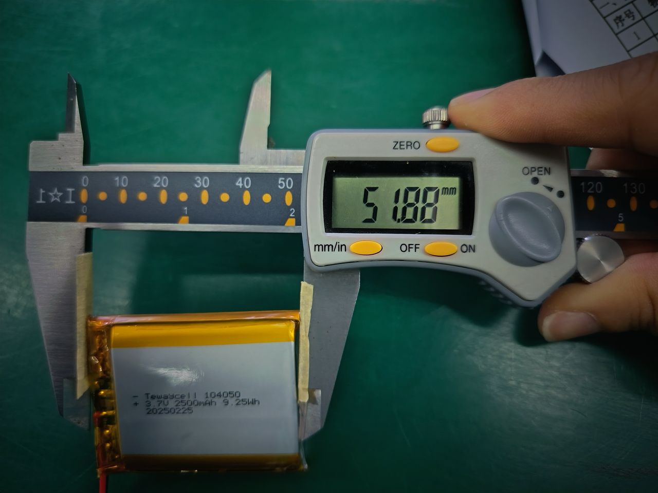 Protected 2500mAh LiPo battery PH2.0 connector